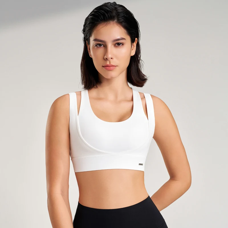 Sports Tops Women's Gym Sexy Underwear Sports Bra Tank Top Gathering Shockproof Women's Sports Underwear High Elasticity