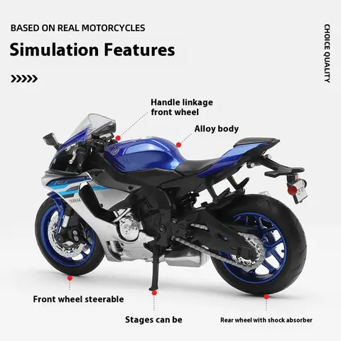 12 best sales Yamaha R1 leksak - №5