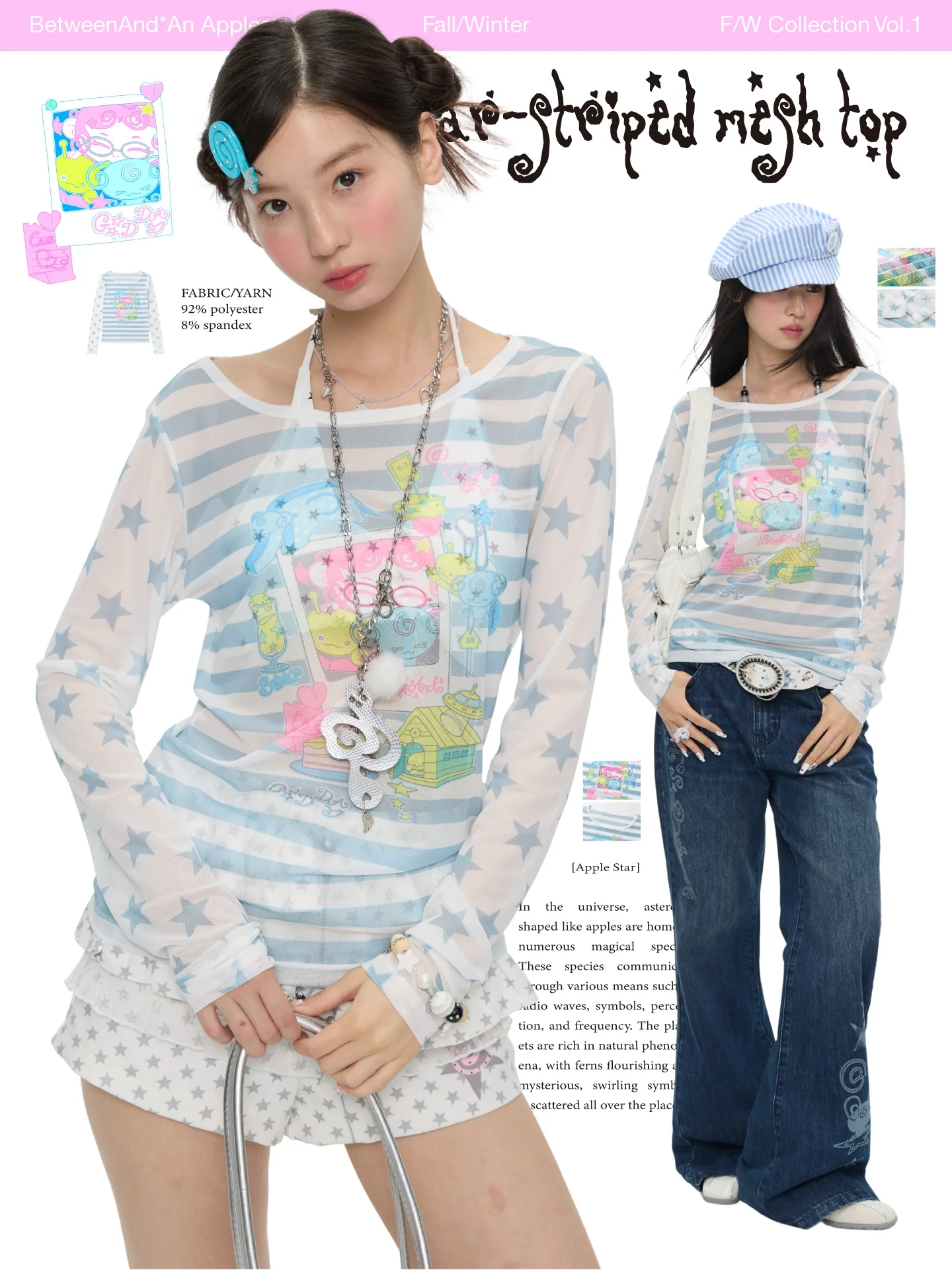 

BENAND Lightweight Breathable Long Sve Me Top Star Stripe One oulder Design Summer Commute Sle Printed T-irt