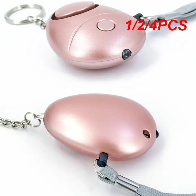 

Keychain Alarm 40.00g Easy To Carry Less Loss Small Shape Beautiful Womens Anti-wolf Device Sos Call Self-defense