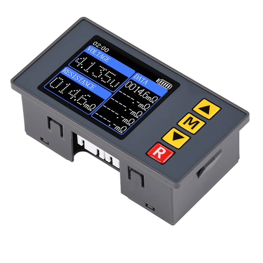 Four-line TS457 DC5V High-precision Lithium Battery Internal Resistance Meter Voltage Tester Quality Detector 18650 Dry Battery