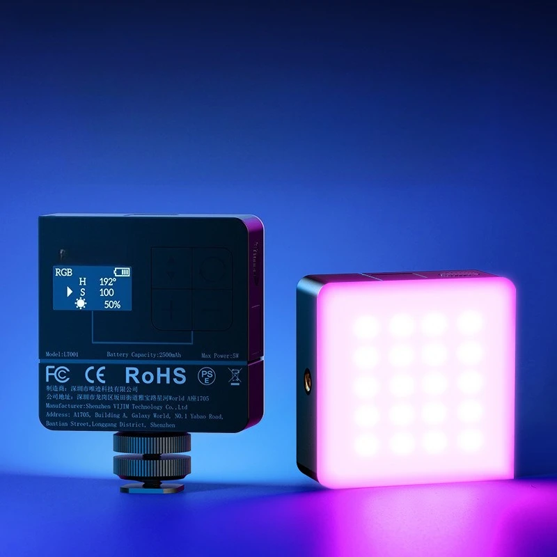

Pro camera shooting mini pocket fill light magnetic suction square small light hand