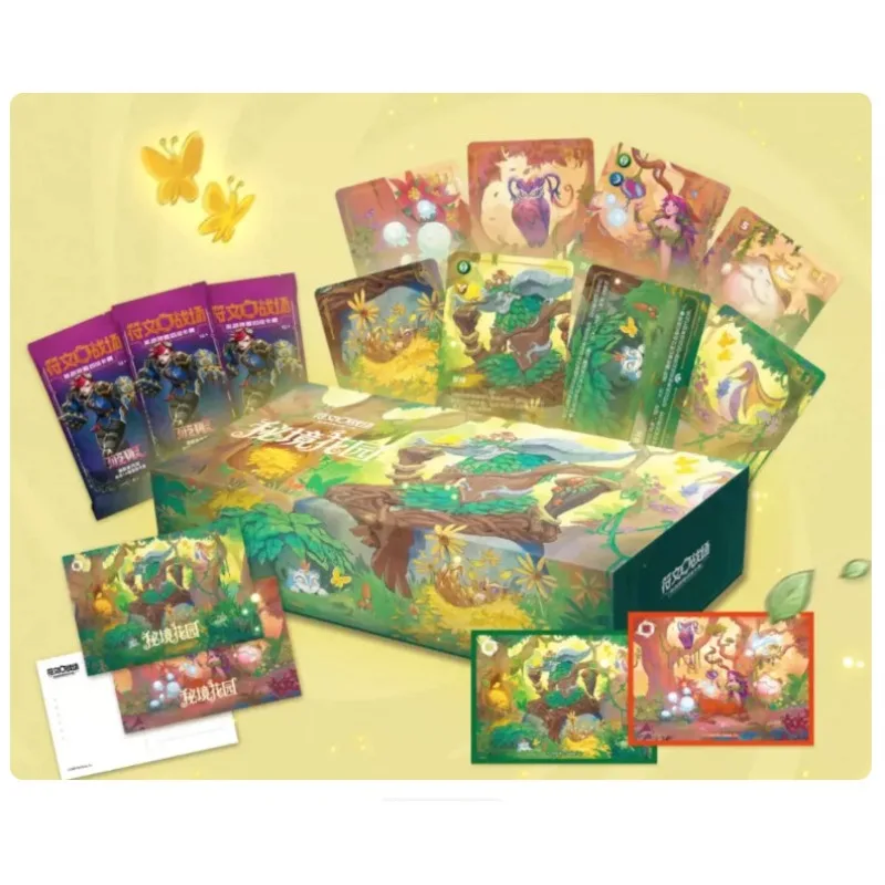 Original Shining Soul Riftbound: League of Legends Trading Card Secret Garden Gift Box Game LOL Supplementary Pack Card