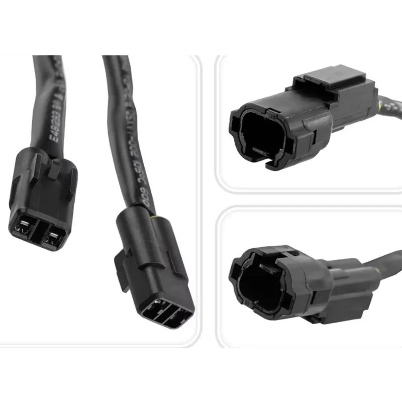Y Splitter Power Socket Connector Cable For Kawasaki Versys Z 650 Z 1000 Versys650 Z1000 VERSYS Motorcycle Expand Wiring