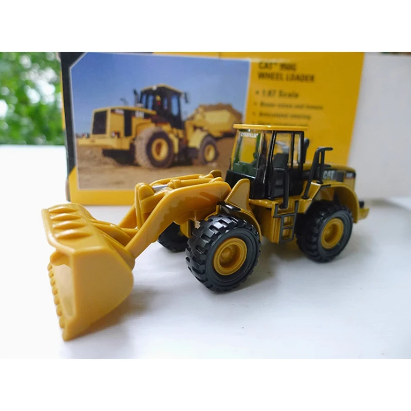 NORSCOT Diecast 1:87 Scale CAT 950G Wheel Loader Excavator forklift Alloy Engineering Model Collection Display Ornaments Gift