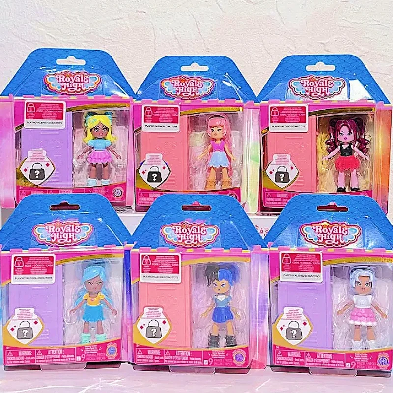 Muñeca Miniatura Sorpresa Royale High de 3 Pulgadas, Muñeca de Moda con Código de Artículo Virtual, Figura de Acción Coleccionable, Regalos