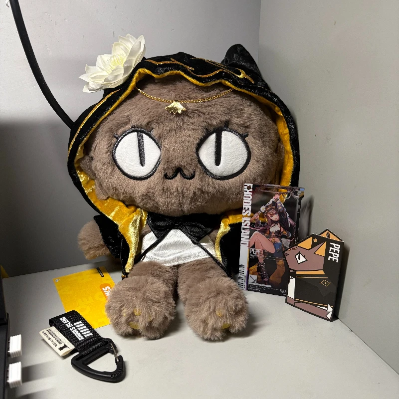 

[Official]Game Arknights 29cm Pepe VER. Cat Doll Plush Soft Pillow Cute Figure Ornaments Mascot Cosplay Doujin Gifts