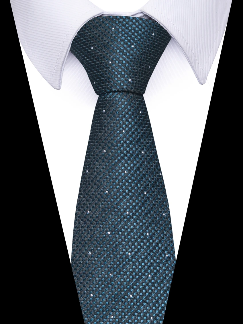 A Multicolored Polka Dot Men's Tie, a Men's Business Work, Party, and Banquet Suit Accessory