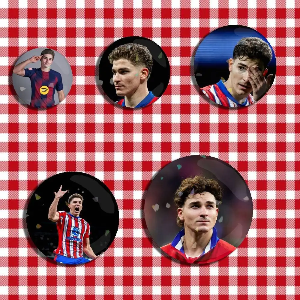 

J-Julian FC Alvarez Laser Badge Creative Pins Brooch for Bag Clothes Hat Decor Gifts Fans Collect