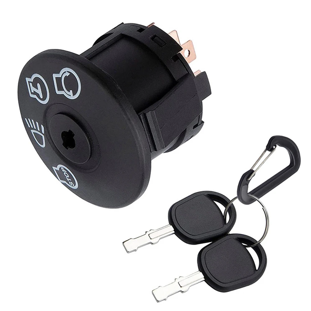 ​Ignition Switch 4-Positions 7-Terminals for Craftsman Husqvarna Dixon CubCadet John Deere MTD Murray , 175566 163968 925-1741