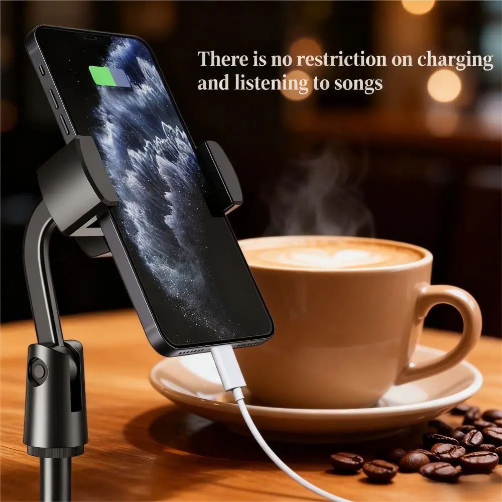 Nouveau 360 °   Support de téléphone rotatif support de bureau Portable réglable support de tablette rétractable