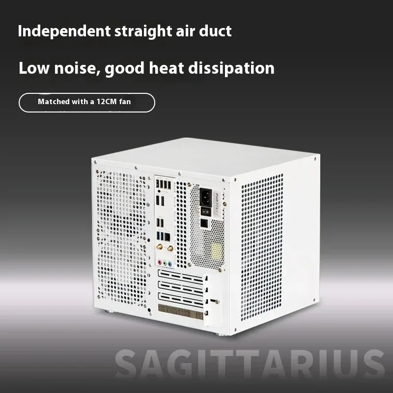 

Sagittarius 8-Bay NAS Chassis with Backplane Hot Sale Case ATX Power Supply MATX Motherboard Full Height PCIE UNRAID NAS Chassis