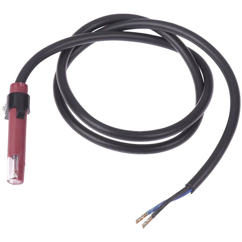 1pc QRB1 Flame Sensor Photocell Probe For Diesel Burner ABS Metal Light Detection Instruments Parts Accessories