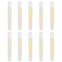 10pcs Fishing Float Light Stick Fireflies Fluorescent Lightstick Night Float Rod Light Dark Glow Stick Fishing Tackle Tool