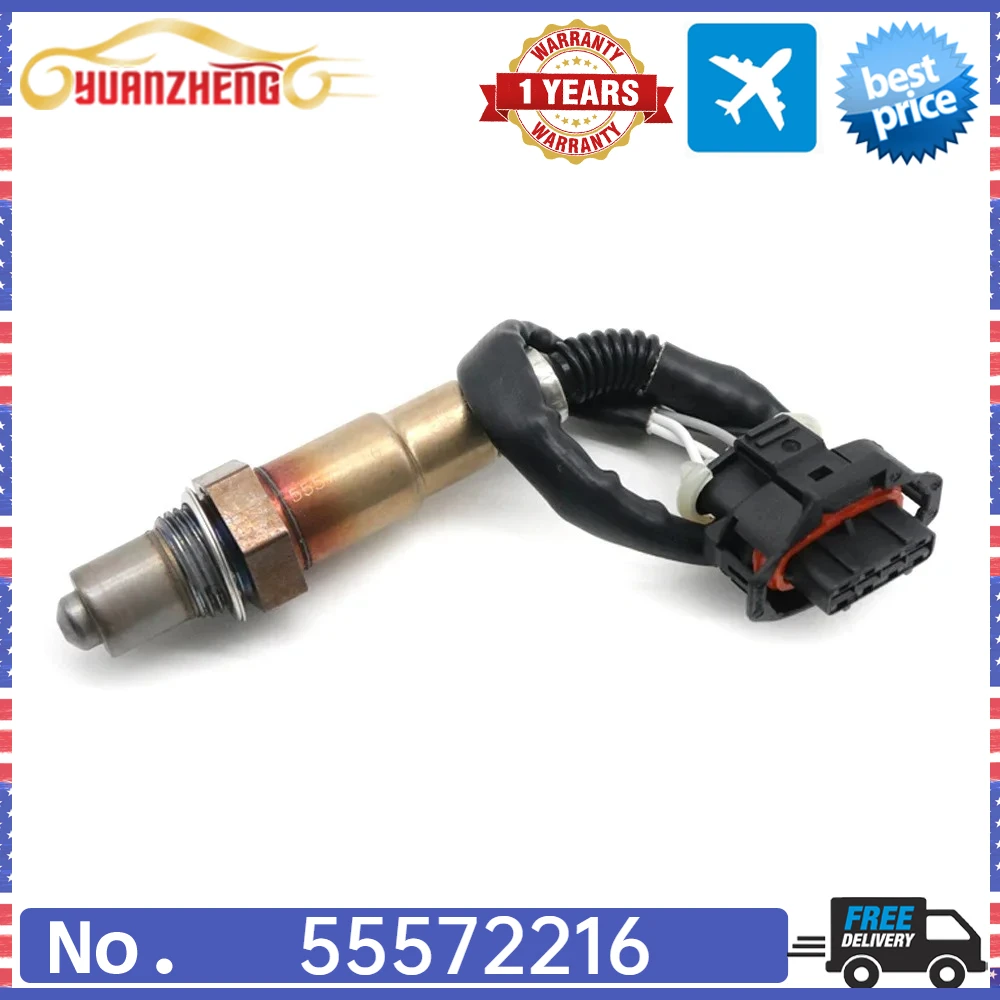 55572216 For Chevrolet Cruze Limited Trax Sonic 11-16 1.4L 1.8L Car Downstream Oxygen O2 Lambda Sensor Air Fuel Ratio Sensor