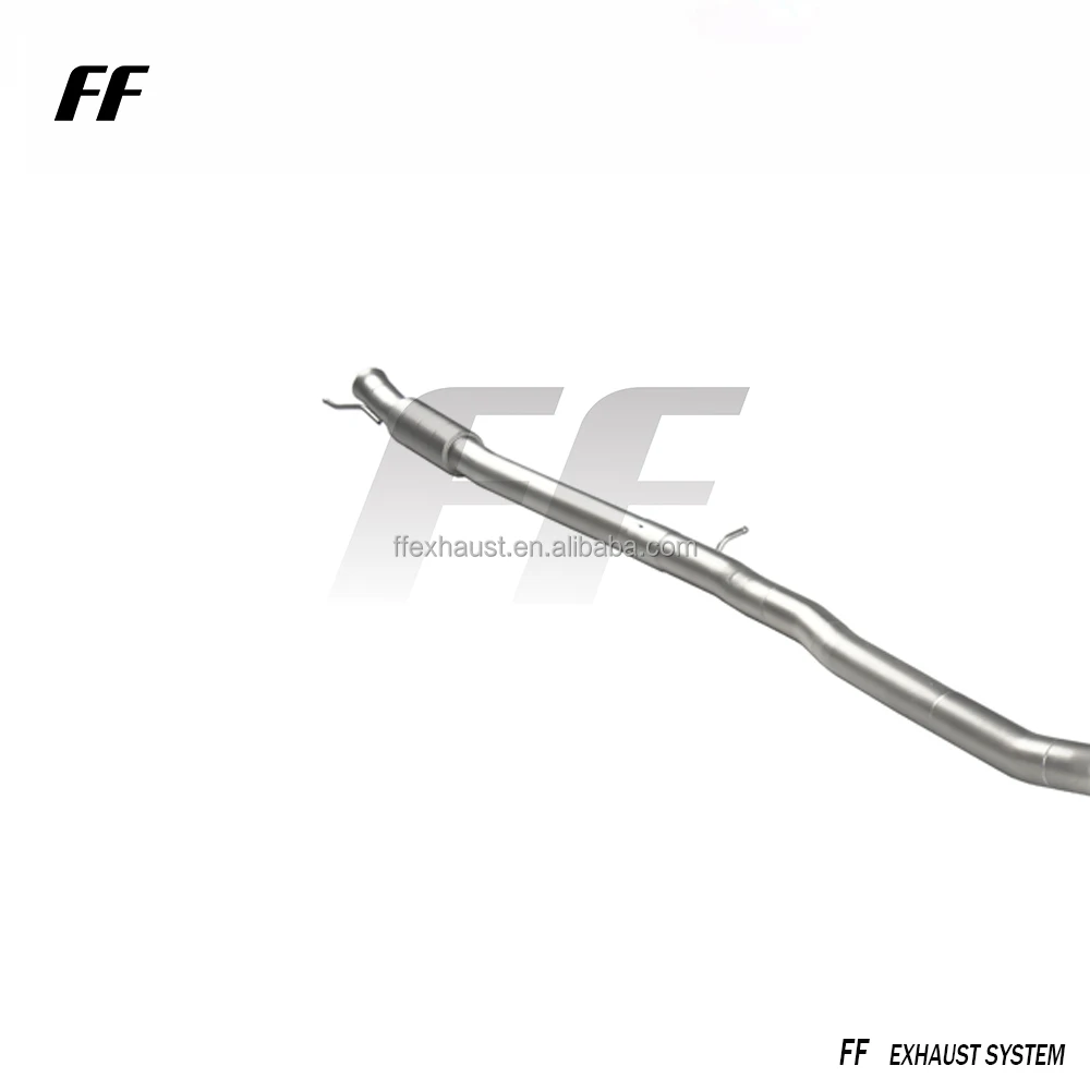 عادم عالي الأداء من الفولاذ المقاوم للصدأ لسيارة Mercedes Benz A45 CLA45 GLA45 W176 2.0T