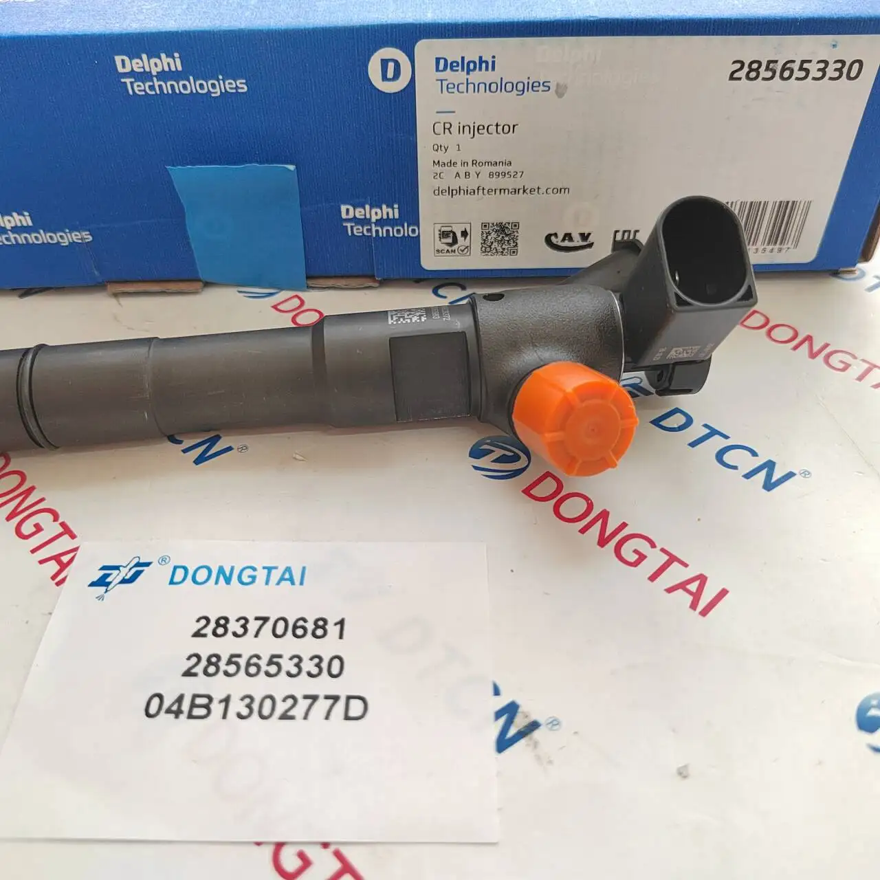 Hot Selling Genuine Diesel Fuel Injector 28370681 28565330 For VOLKSWAGEN 04B130277D 04L130277D