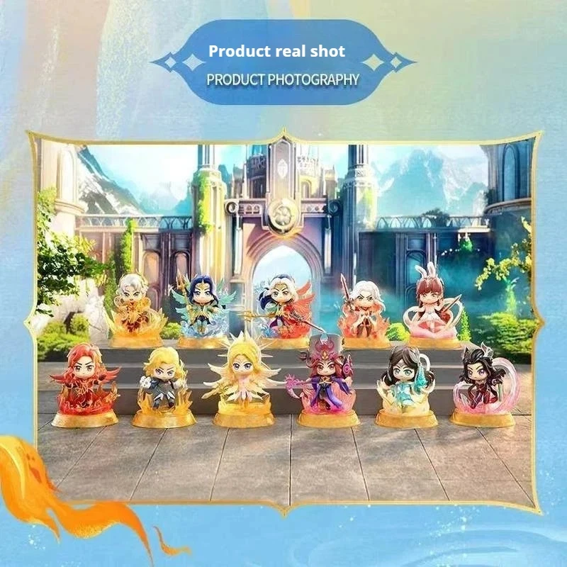 Official Authentic Angel Face Confident Elegant And Bold Moe Girl Cool Boy Pvc Godhood Arc Anime Style Figurine For Anime Fans