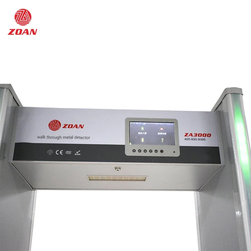 High Sensitivity Body Inspection High Security Metal Detector Door Through Metal Detector Arch Door Gantry