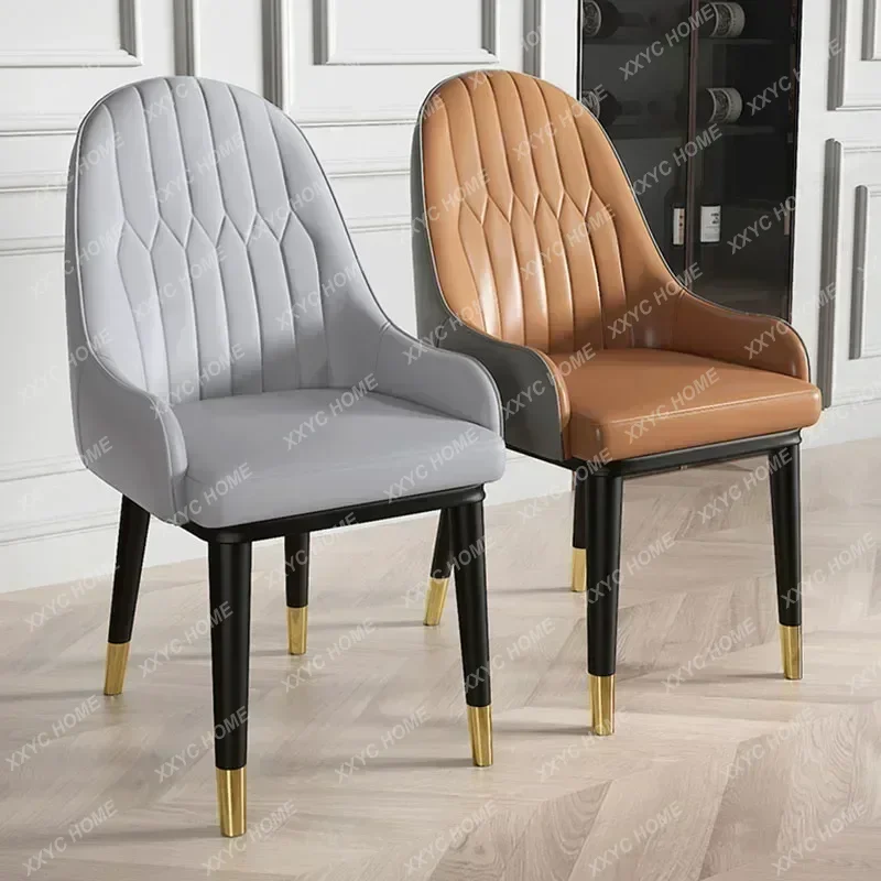 2PS Modern Gaming Dining Chairs Designer Luxury Nordic Dining Ergonomic European Beautiful Sedia Da Pranzo Home Furniture GM