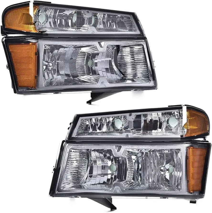 

Headlights Assembly,Compatible with Chevy Colorado/GMC Canyon 2004-2012,Fit Isuzu i-280 i-350 2006,Fit Isuzu i-290 i-370 2007-20