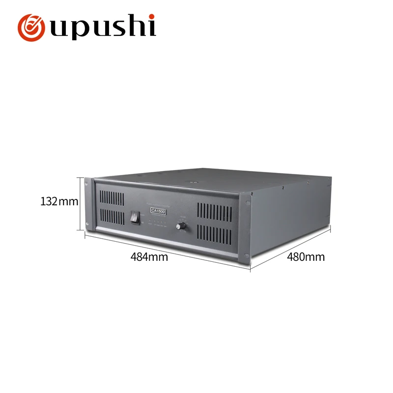 2 channel hi-end amplifier oupushi professional power amplifiers 1500 watt