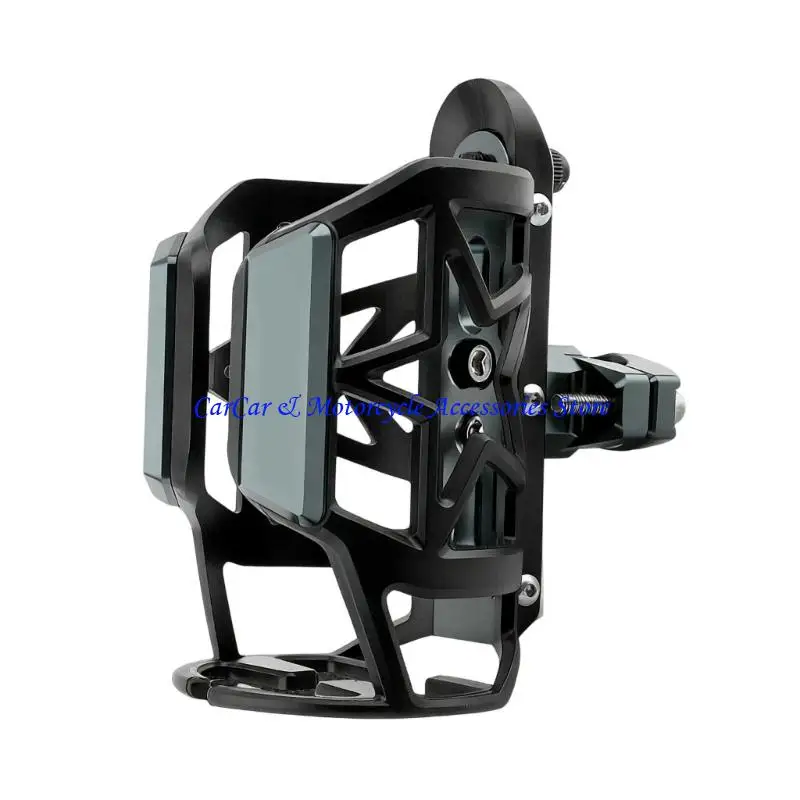 

360° Modifiable Motorbike Bottle Parenthesis Aluminum Mixture Mounting Structure Accommodates 130 240mm Height Canisters G5AD