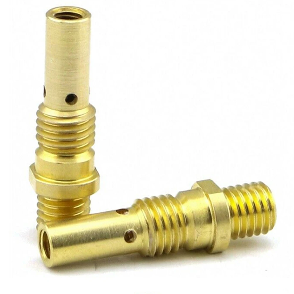 10 Pcs Gas Diffusers Tip Nozzle Holder For Lincoln Welding Pack 35-50 Torch Contact Tip Holder For Welding