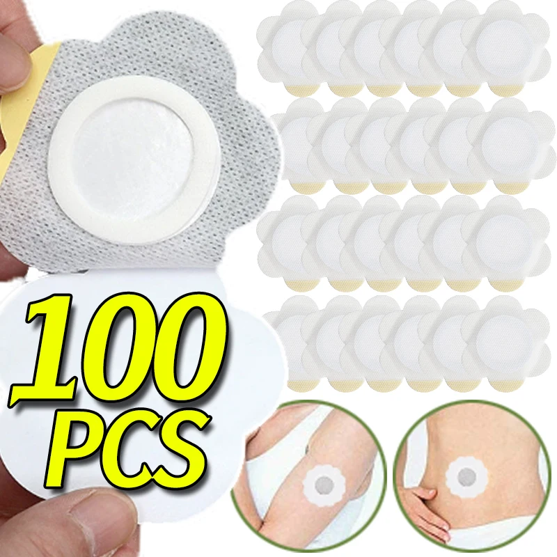 

Replacement Navel Stickers Disposable Self Adhesive Castor Oil Pack Belly Patches Breathable Seepage Resistant Belly Protectors