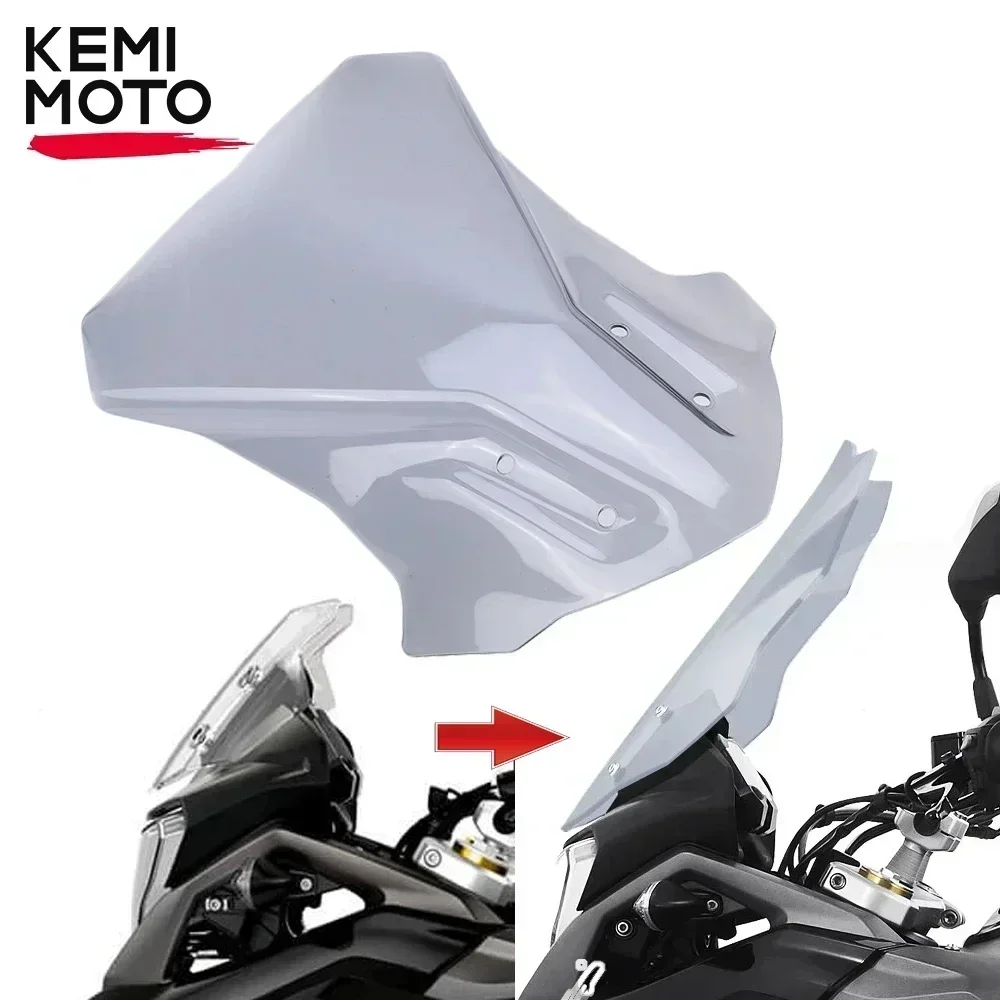 Enlarged Motorcycle WindScreen For BMW G310GS 2017-2023 VIsor G 310 310GS Double Bubble Screen Deflector Accessories Windshield