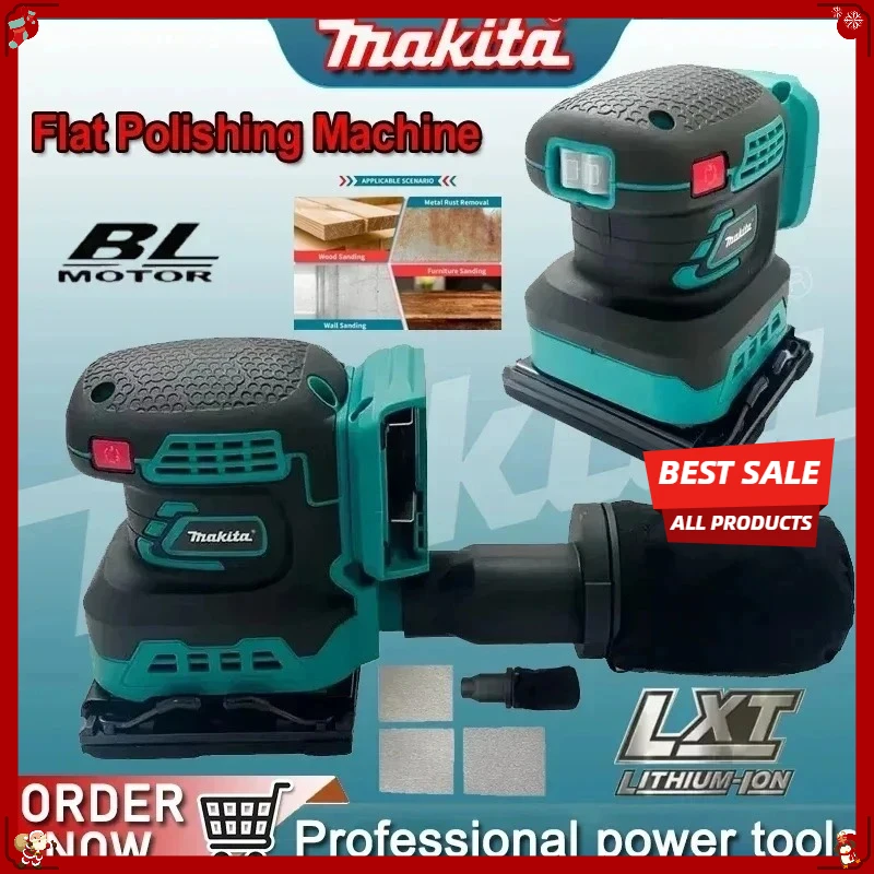 

Makita Cordless Random Orbit Sander Professional Polishing Machine Brushless Speed Control For Makita Battery Power Tool