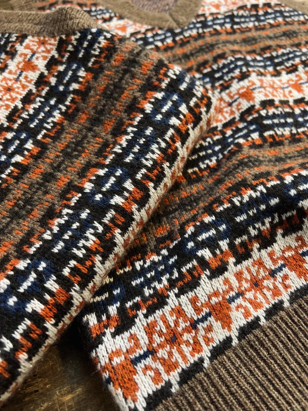 سترة سترة من قماش الجاكار المحبوكة من الصوف الأسترالي بنسبة 90% على الطراز البريطاني من Tailor Brando #3