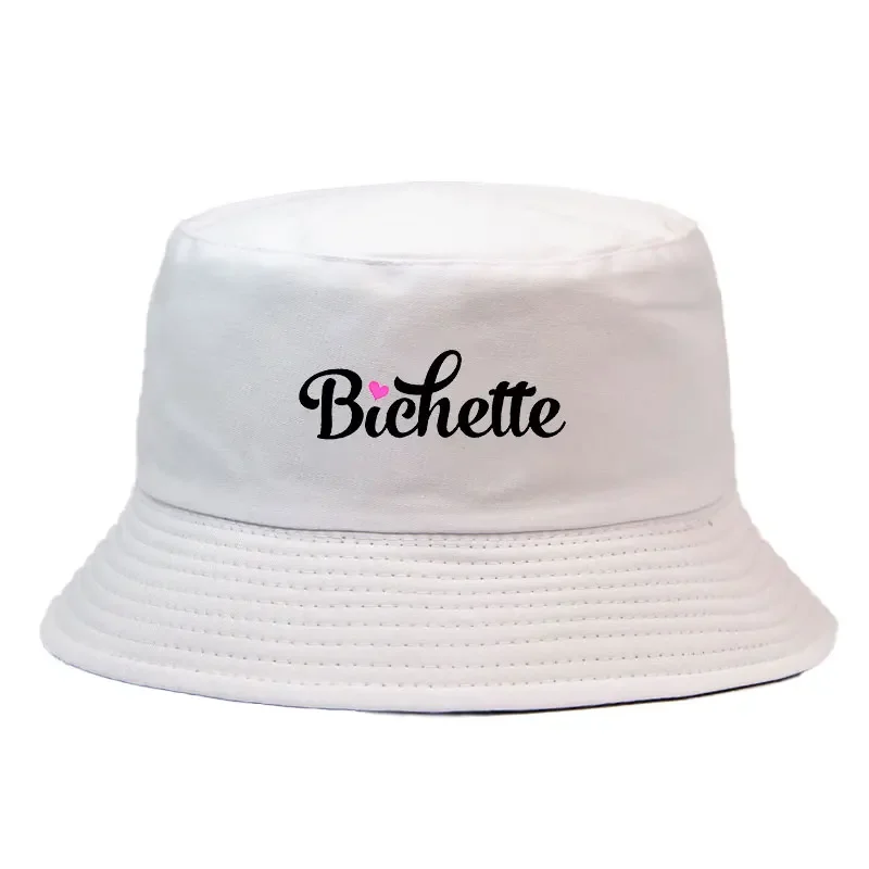 Classic Bichette Print Reversible Bucket Hat Women Man Outdoor Sports Sun Beach Fisherman Cap Unisex Adult Daily Summer Hats