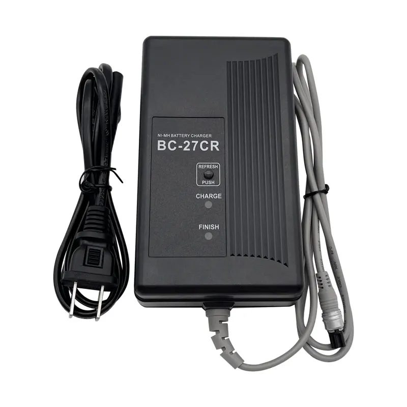 شاحن BC-27CR لشحن مسح Topcon 3 PIN BT-52Q BT-52QA