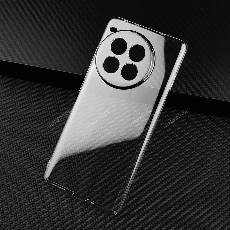 For OnePlus Ace 3 Ace3 Pro 3Pro Ace3Pro Hard PC Camera Protect Case Ultra Thin Clear Hard Plastic DIY Full Cover Protective Skin