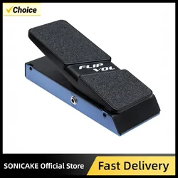 SONICAKE  FlipVol Expression EXP & Passive Volume combo Expression pedal QEP-20 Metal case