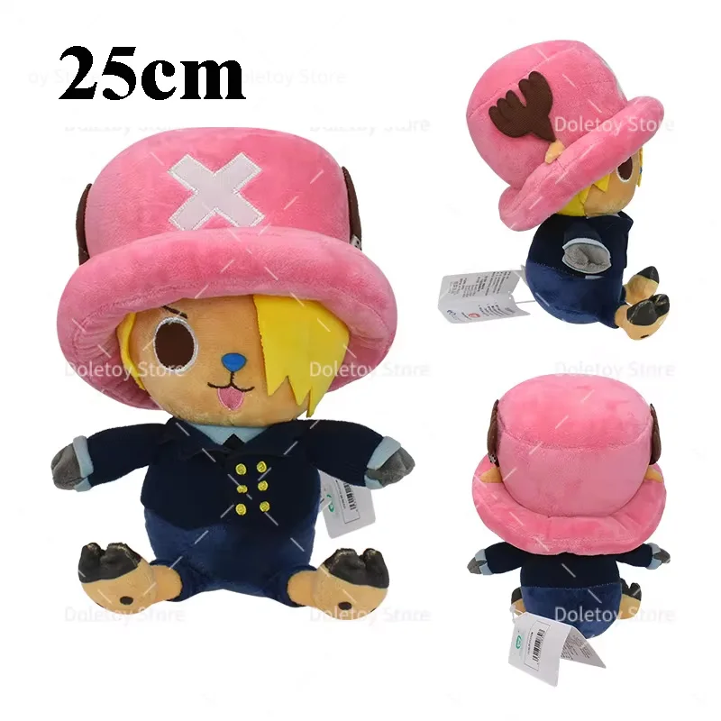 Origineel One Piece Pluche Speelgoed Gear 5 Luffy Sanji Brook Tony Chopper Zachte Knuffel Dieren Kinderen Echte Anime Cadeau