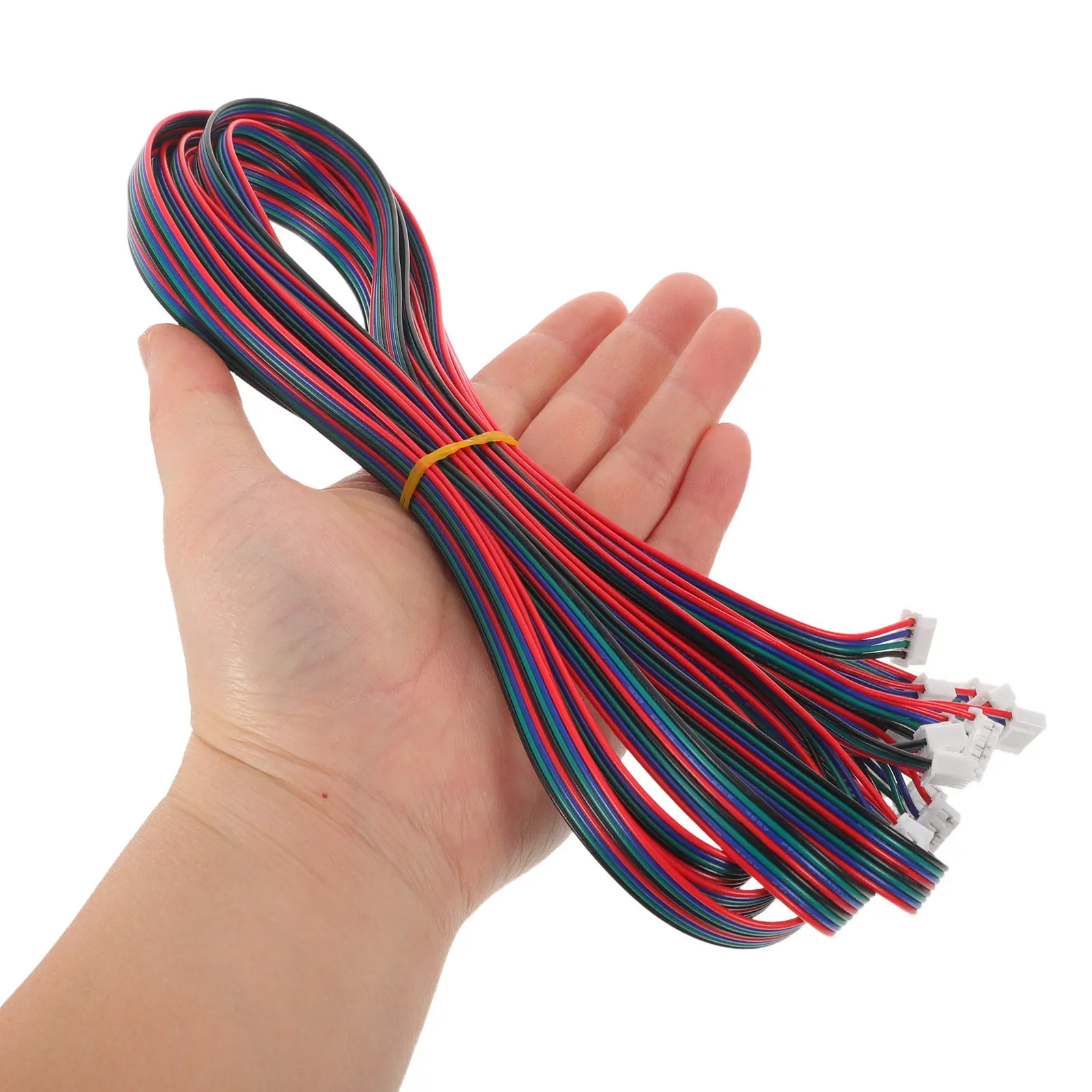 

Кабель для 3D-принтера, 10 шт., XH2.54, для шагового двигателя, 4-контактный на 6-контактный, совместимый, замена кабеля 17, проводной кабель