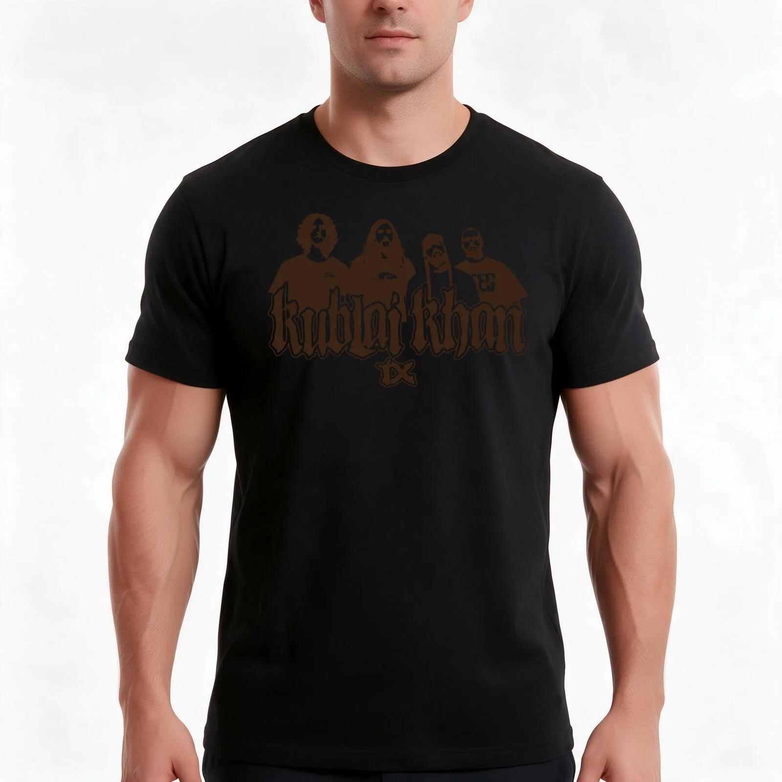 Kublai Khan TX // designs \\.... T-Shirt Summer Casual Cotton Tee, Unisex Men Women