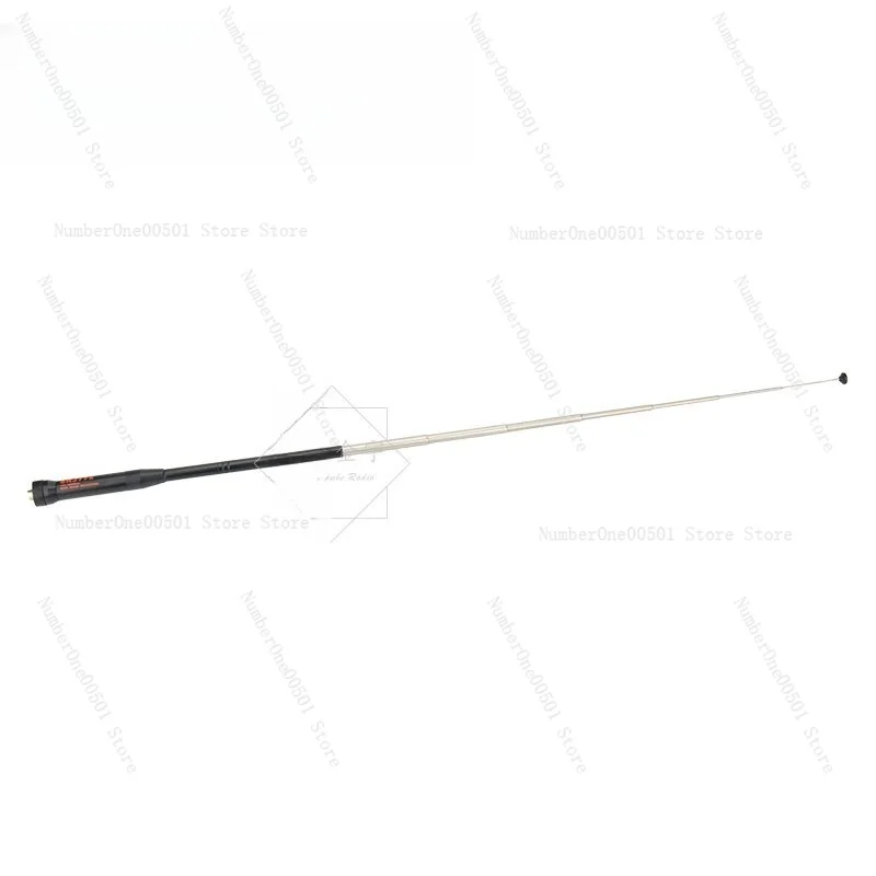SRJ775 Telescopic Whip Antenna High Gain for Handheld Radio SMA Female Dual Band VHF UHF Portable