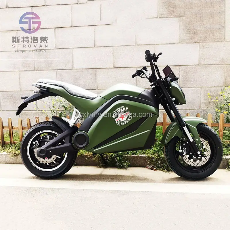 LANYANG 8000W Brushless Motor Two-Wheel High-Speed 72V 60A Lithium Battery Adult Electric Racing Motorcycle 250KG Load 120KM