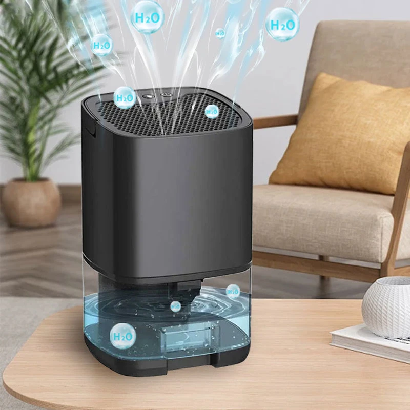 

1000ml Capacity Moisture Dehumidifier Air Dryer Purifier Mute Anti-Mildew Air Dehumidifier For Office Kitchen Deodorizer Dryer