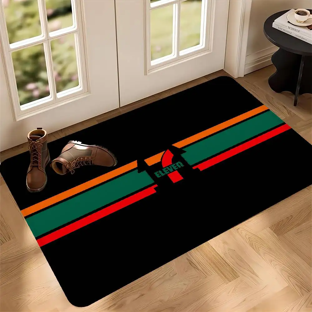 7-E-ELEVENS Bathroom Mat Kids Room Bedroom Decoration Balcony Anti-Slip Doormat Living Room Welcome Rug