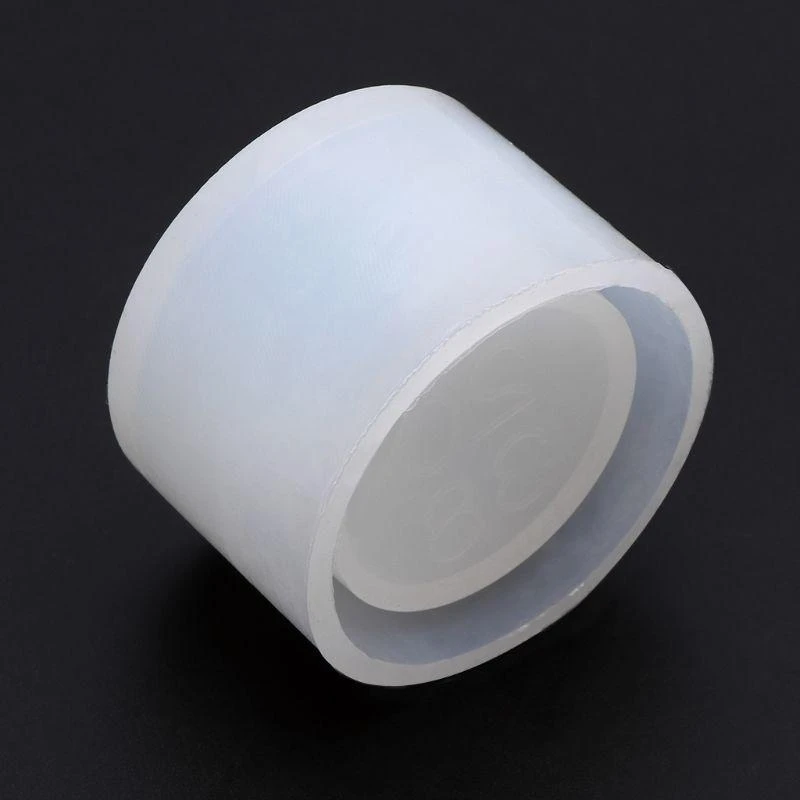 Flower Pots Mold Silicone Mould for Art Projects Round Shaped Crafts Accessories Q6RB