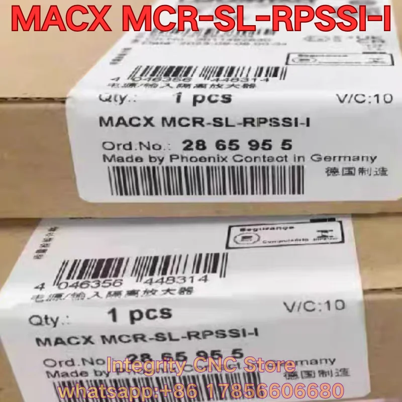 New MACX MCR-SL-RPSSI-I PLC module 2865955