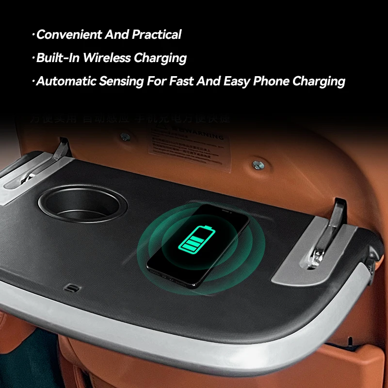 

new For BAIC JISHI Polestone 01 Rox 01 Multifunctional Rear Seat Folding Tray Table Car Interior Accessories