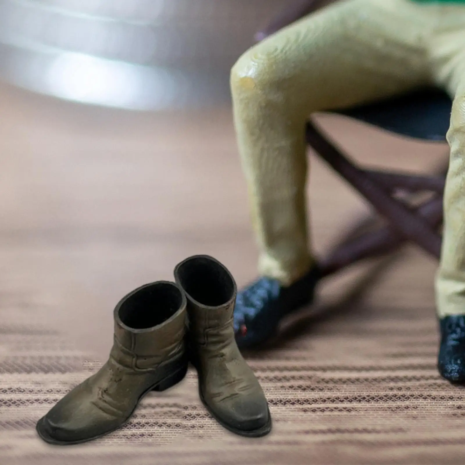 

1/6 Scale Figure Boots Cosplay Dress up,Trendy Classic 1:6 Scale Short Tube Boots Costume Accessories for 12 inch Doll Figures