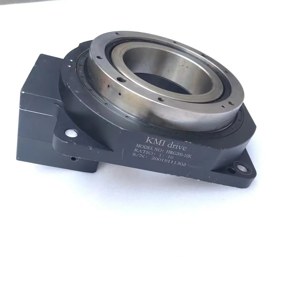 

200 Hollow Rotary Platform Worktable Electric Hollow Indexing Disc Speed Ratio 30 HRG200-10K with 750 Watts