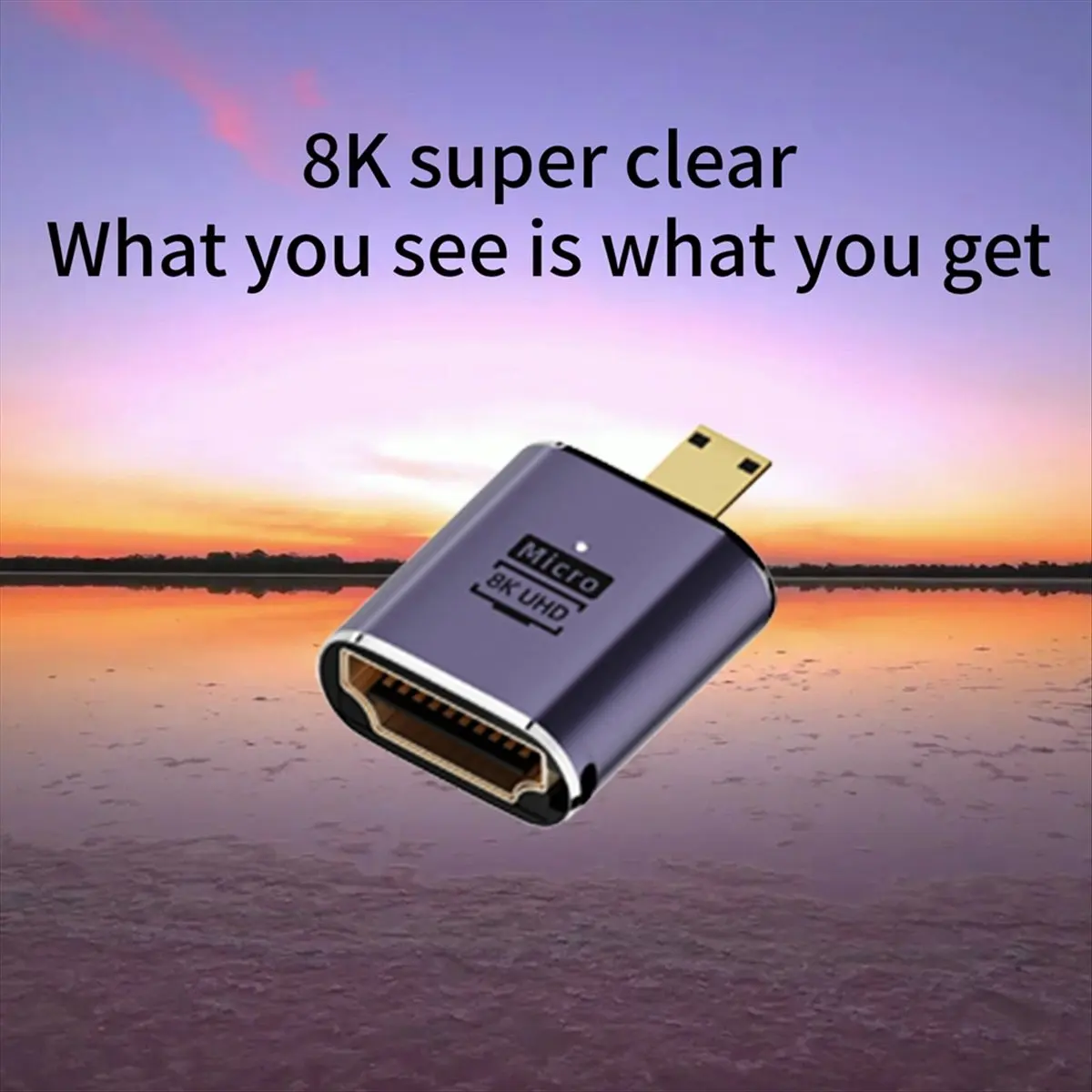 

AABFK 2-пакетный адаптер 8K, совместимый с Micro-HDMI для камер HDTV-мониторов