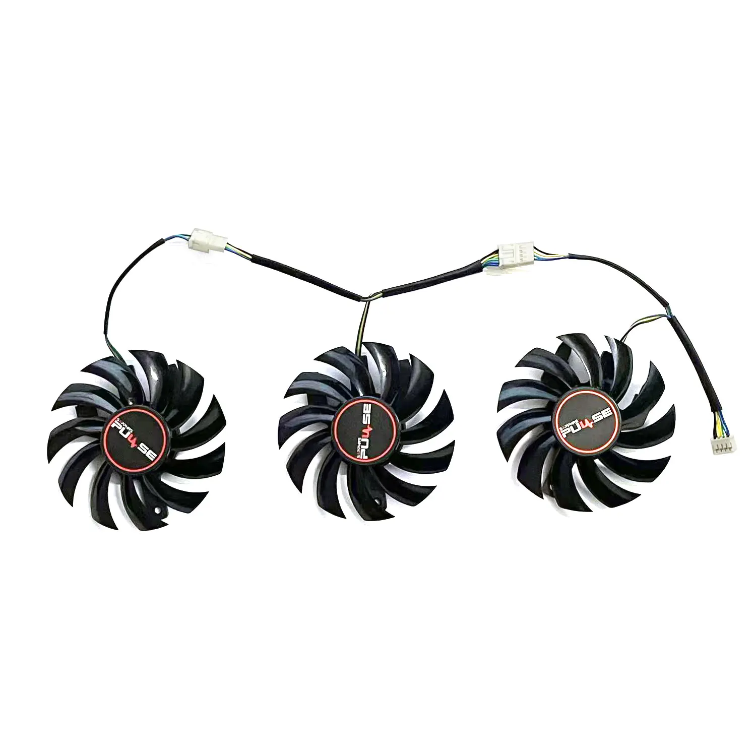 

Kankeirr 75MM 4PIN FD7010H12 FDC10H12D9-C RX 5600 XT GPU Fan for Sapphire RX 5600 XT 6G D6 Platinum Edition Pro OC Graphics Card